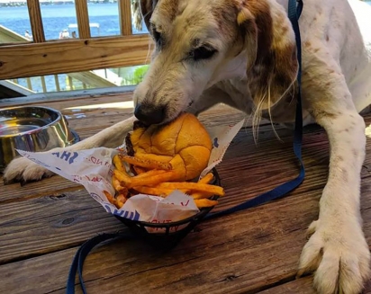 Wilson aproveitou seus últimos dias comendo tudo o que queria. (Foto: Arquivo Pessoal/Stephen Rampersad)