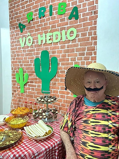 Festa temática mexicana.