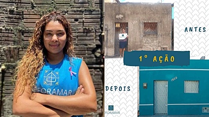 Engenheira civil idealiza projeto que reforma casas de moradores da periferia de Natal, RN.