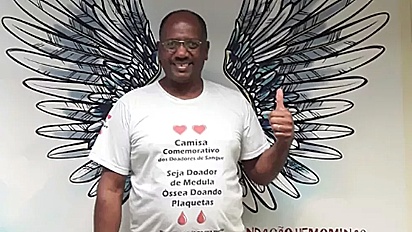 Homem completa mais de 90 doações de sangue pelo Brasil.